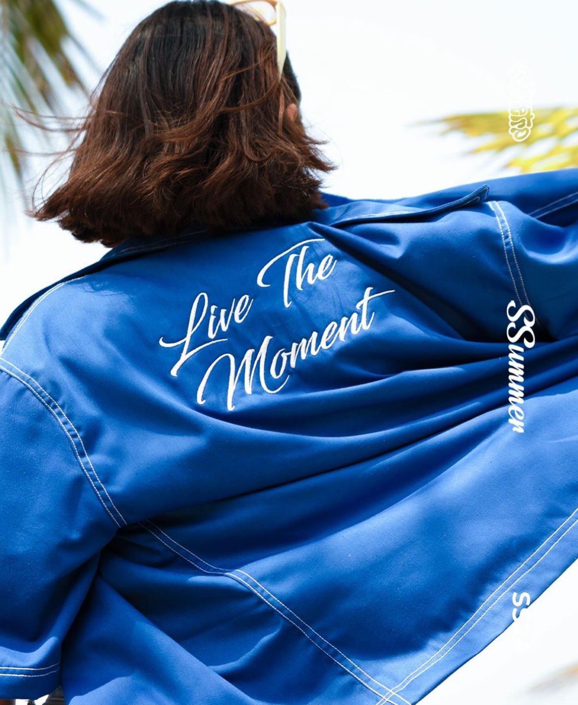 Short Sleeve Shirt "Live The Moment" (Shirt) - asymetra brand